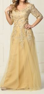 New long Plus size formal evening bridesmaid mother of the bride dresses
